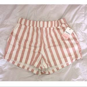 Forever 21 Striped Shorts